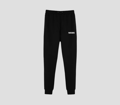 VOYCOVE Black Joggers